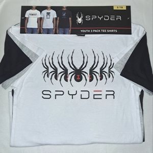 3 piece spider t-shirts,